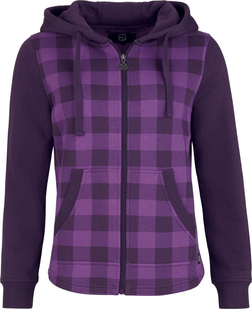 Sweat-shirt zippé à capuche  de RED by EMP - Stay Different - S à XXL - pour Femme - lilas - RED by EMP