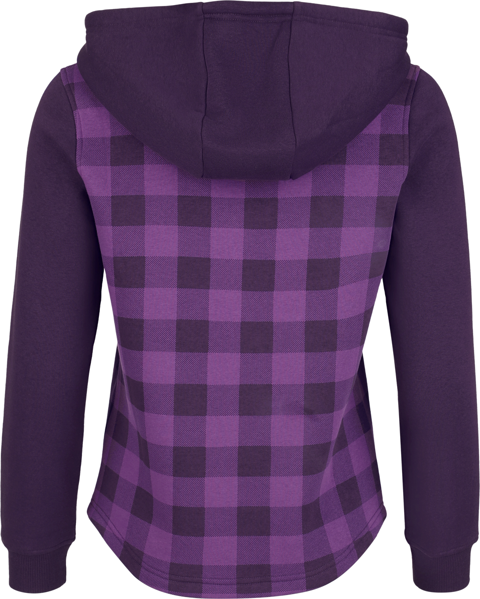 Sweat-shirt zippé à capuche  de RED by EMP - Stay Different - S à XXL - pour Femme - lilas - RED by EMP - View 2