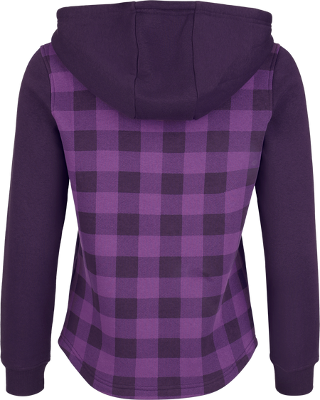 Sweat-shirt zippé à capuche  de RED by EMP - Stay Different - S à XXL - pour Femme - lilas - RED by EMP - View 2