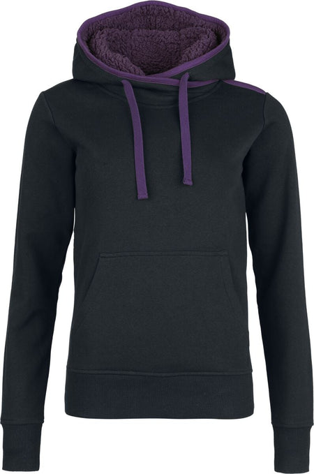 Sweat-shirt à capuche  de RED by EMP - S à XXL - pour Femme - noir/lilas - RED by EMP