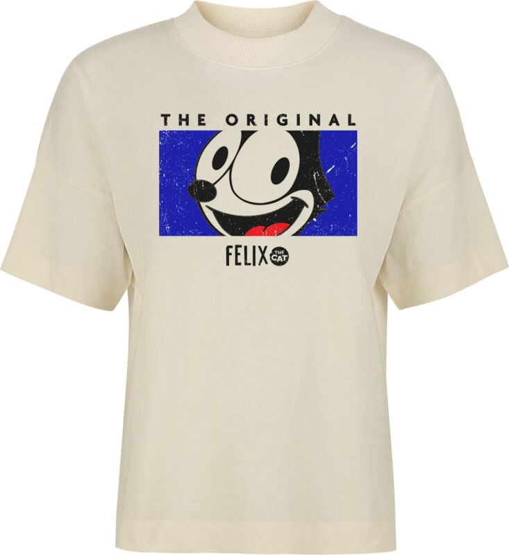 T-Shirt Manches courtes  de Félix Le Chat - Felix - The Original - S à 3XL - pour Femme - naturel - Félix Le Chat