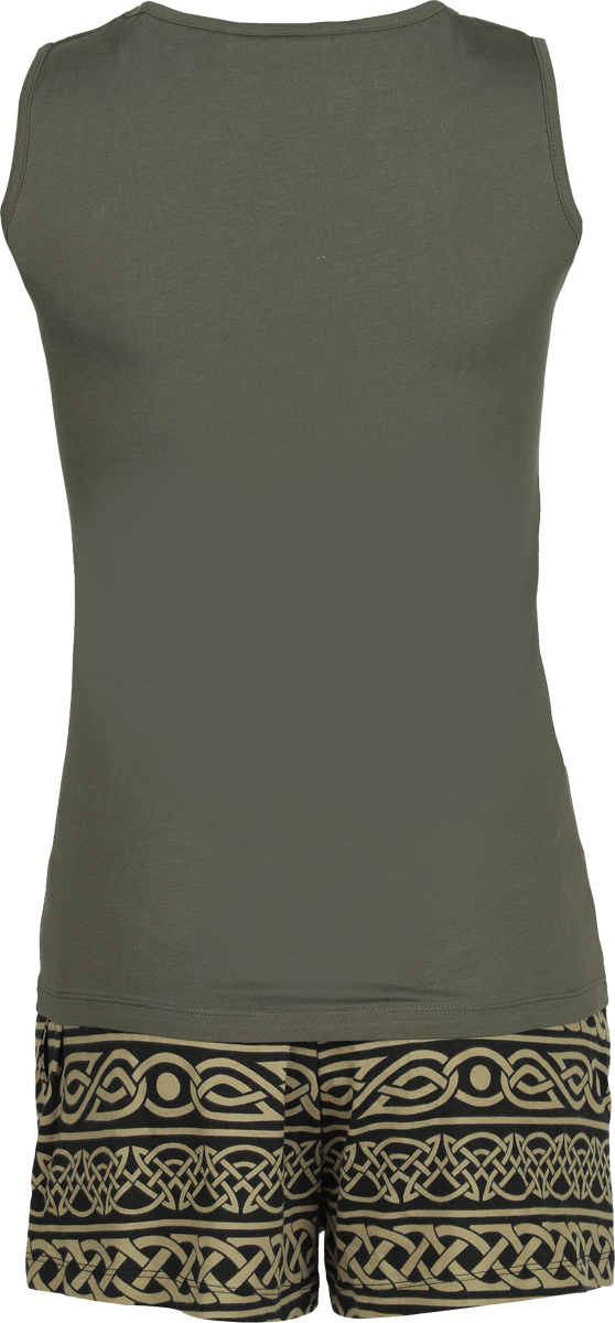 Pyjama  de Le Seigneur Des Anneaux - Rohan - S à 3XL - pour Femme - multicolore - Le Seigneur Des Anneaux - View 2