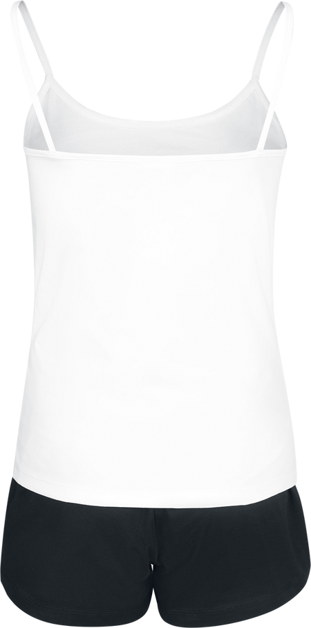 Pyjama  de Snoopy - S à 3XL - pour Femme - blanc/noir - Snoopy - View 2