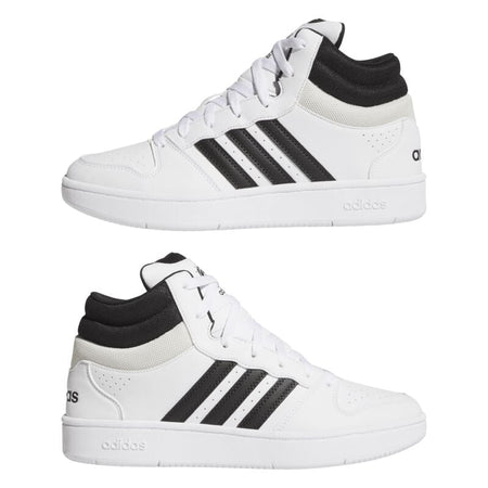 Baskets hautes  de Adidas - HOOPS MID CLASSIC - EU42 à EU46 - pour Unisexe - blanc - Adidas