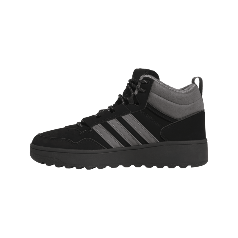 Baskets hautes  de Adidas - HOOPS 4.0 MID WINTERIZED - EU411/3 à EU46 - pour Unisexe - noir - Adidas - View 2