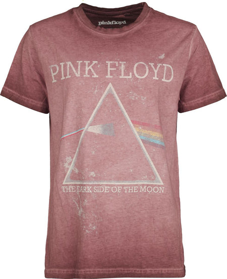 T-Shirt Manches courtes  de Pink Floyd - Dark Side Of The Moon - S à 4XL - pour Femme - rouge - Pink Floyd