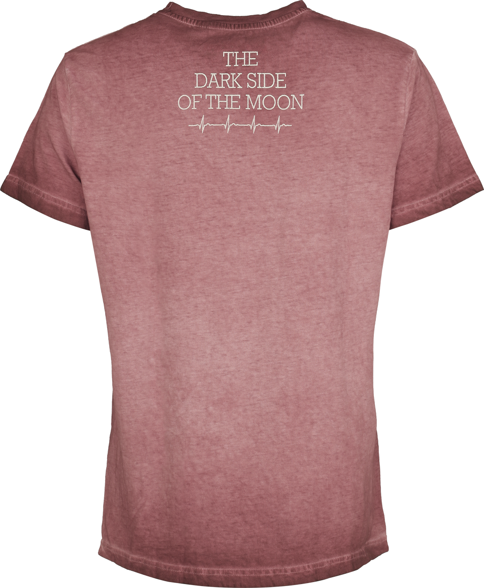 T-Shirt Manches courtes  de Pink Floyd - Dark Side Of The Moon - S à 4XL - pour Femme - rouge - Pink Floyd - View 2