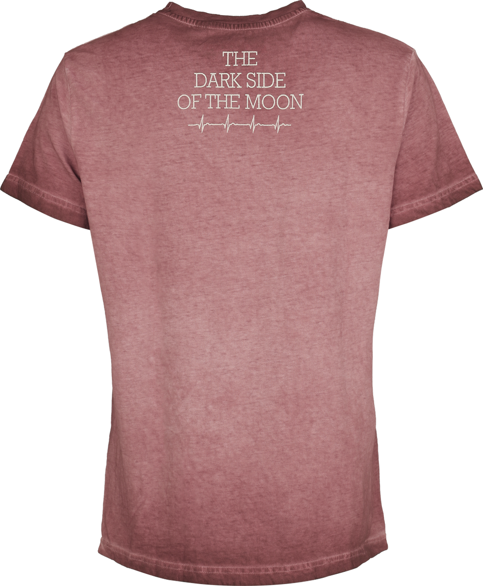 T-Shirt Manches courtes  de Pink Floyd - Dark Side Of The Moon - S à 4XL - pour Femme - rouge - Pink Floyd - View 2