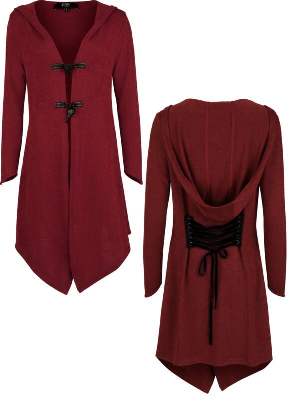 Gilets & Ponchos  de Black Premium by EMP - Celtic Blessing - S à XXL - pour Femme - bordeaux - Black Premium by EMP