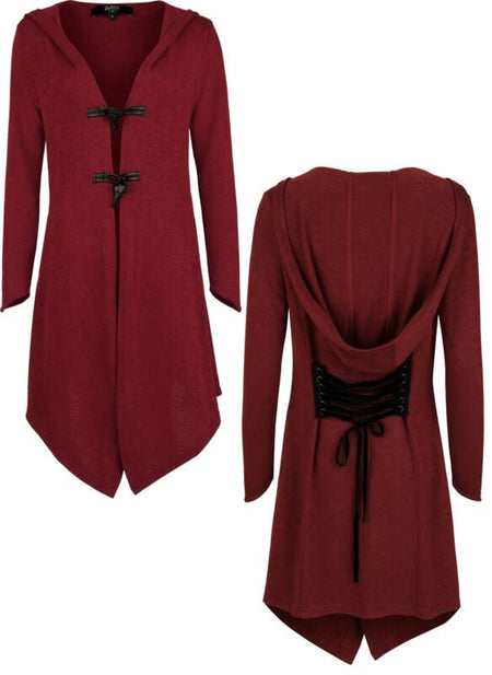 Gilets & Ponchos  de Black Premium by EMP - Celtic Blessing - S à XXL - pour Femme - bordeaux - Black Premium by EMP