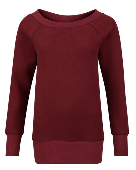 Sweat-shirt  de RED by EMP - S à XXL - pour Femme - bordeaux - RED by EMP