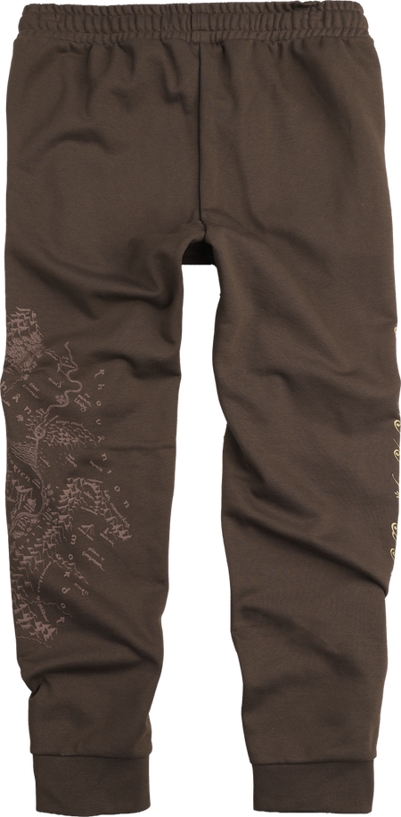Pantalon en toile  de Le Seigneur Des Anneaux - Carte De La Terre Du Milieu - S à 3XL - pour Homme - marron - Le Seigneur Des Anneaux - View 2