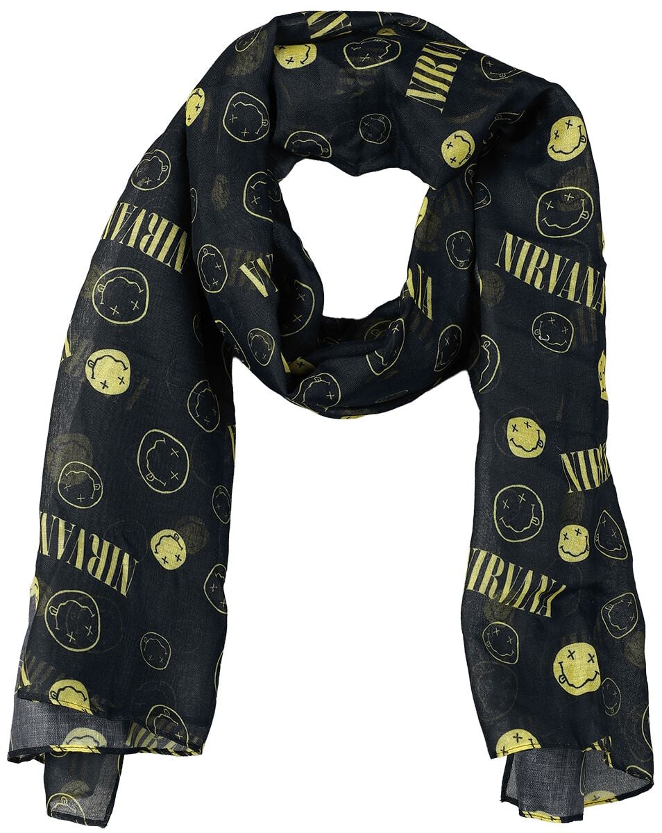 Foulard  de Nirvana - Logo - pour Unisexe - noir - Nirvana