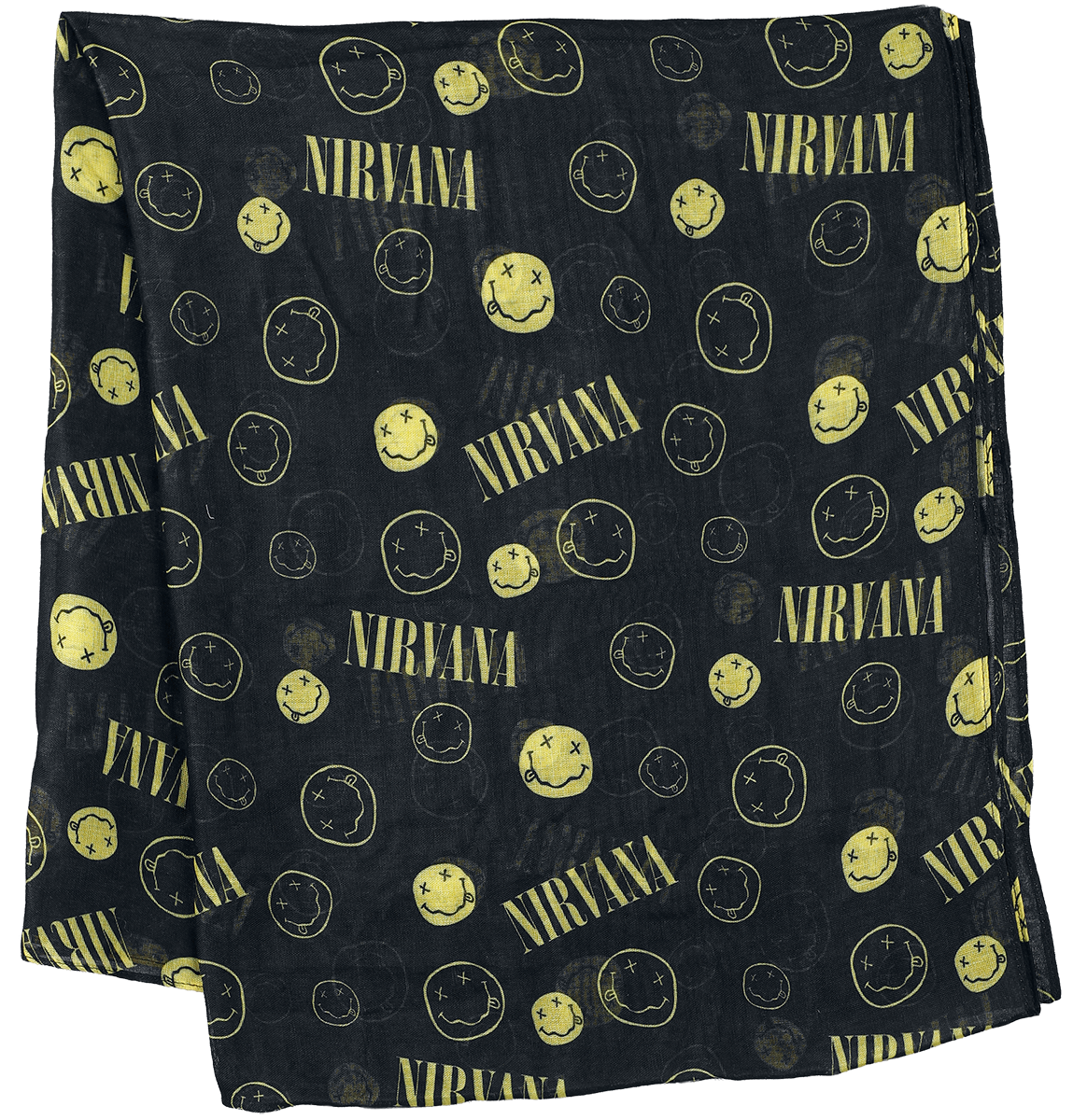 Foulard  de Nirvana - Logo - pour Unisexe - noir - Nirvana - View 2