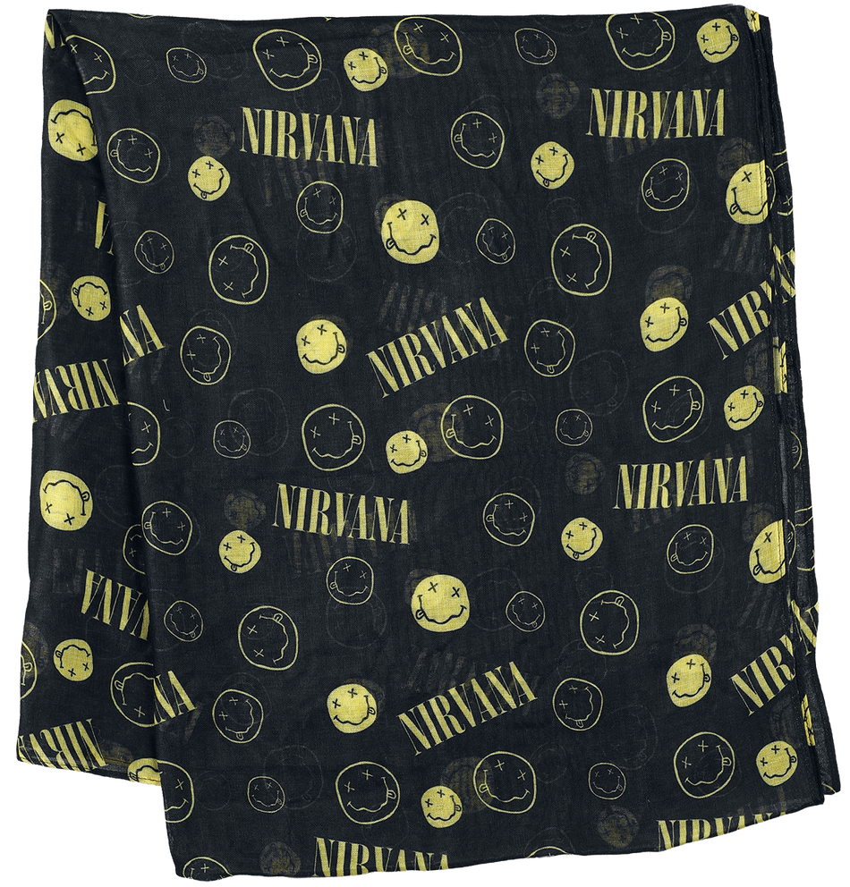 Foulard  de Nirvana - Logo - pour Unisexe - noir - Nirvana - View 2