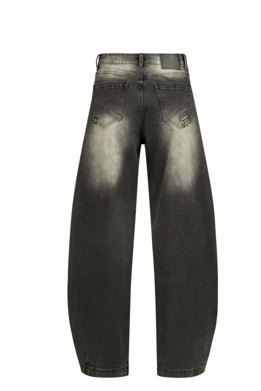 Jean  de RED by EMP - Barrel ( wide Fit ) - W27L30 à W34L32 - pour Femme - noir - RED by EMP - View 2