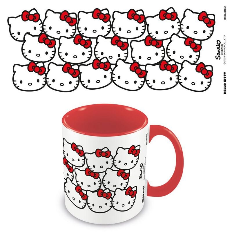 Mug  de Hello Kitty - Many Kittys - pour Indifférent - multicolore - Hello Kitty