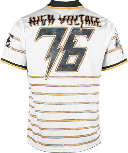 Jersey  de AC/DC - High Voltage Rock FC - S à 5XL - pour Homme - blanc - AC/DC - View 2