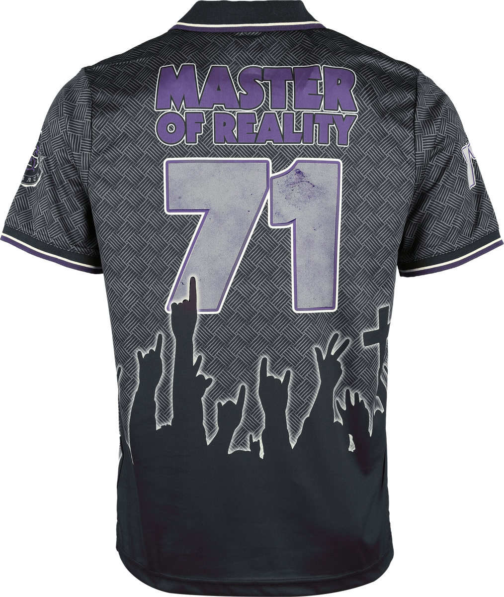 Jersey  de Black Sabbath - Crowd Rock FC - S à 5XL - pour Homme - noir - Black Sabbath - View 2