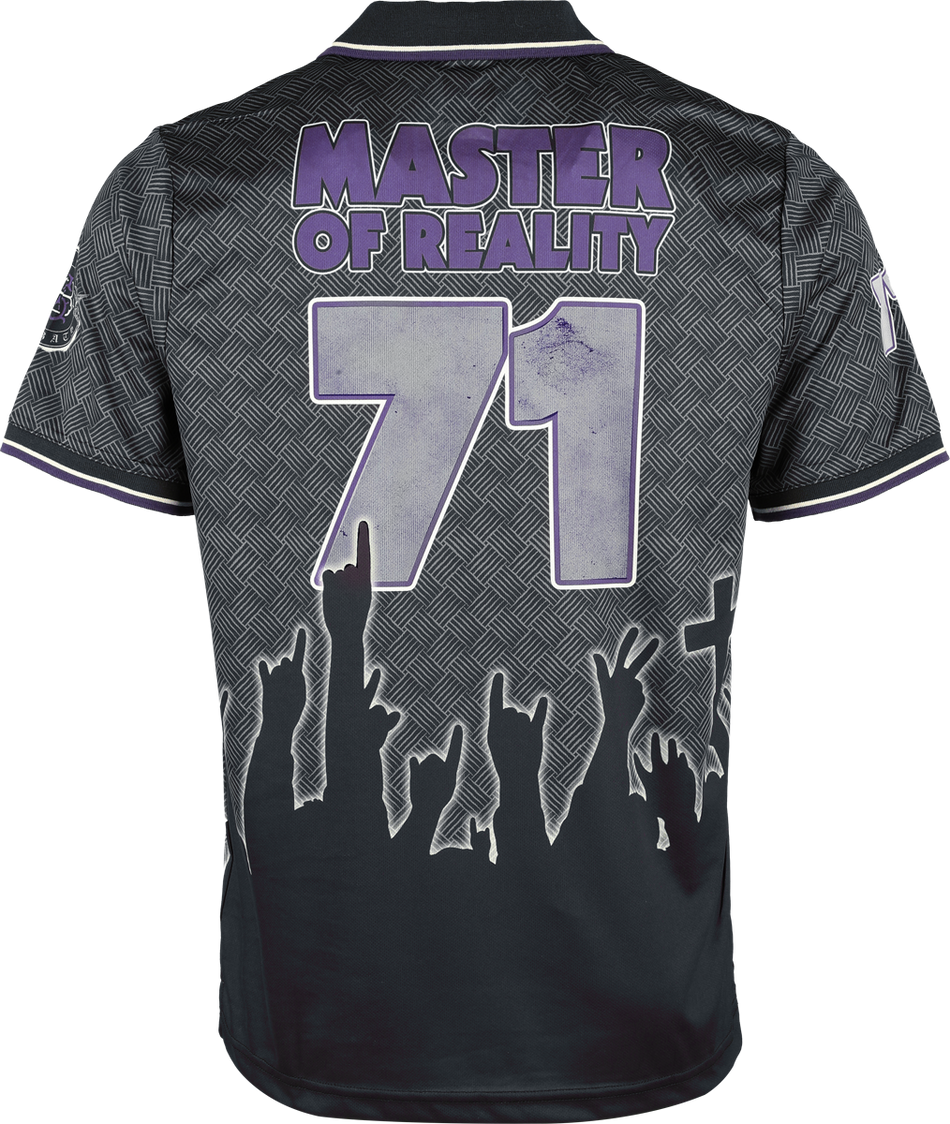 Jersey  de Black Sabbath - Crowd Rock FC - S à 5XL - pour Homme - noir - Black Sabbath - View 2