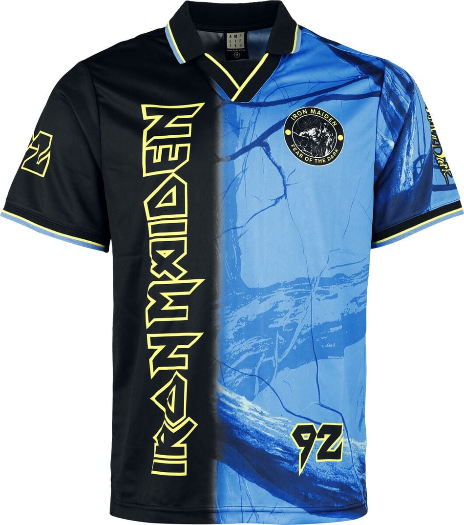 Jersey  de Iron Maiden - Fear Of The Dark Rock FC - S à L - pour Homme - noir - Iron Maiden