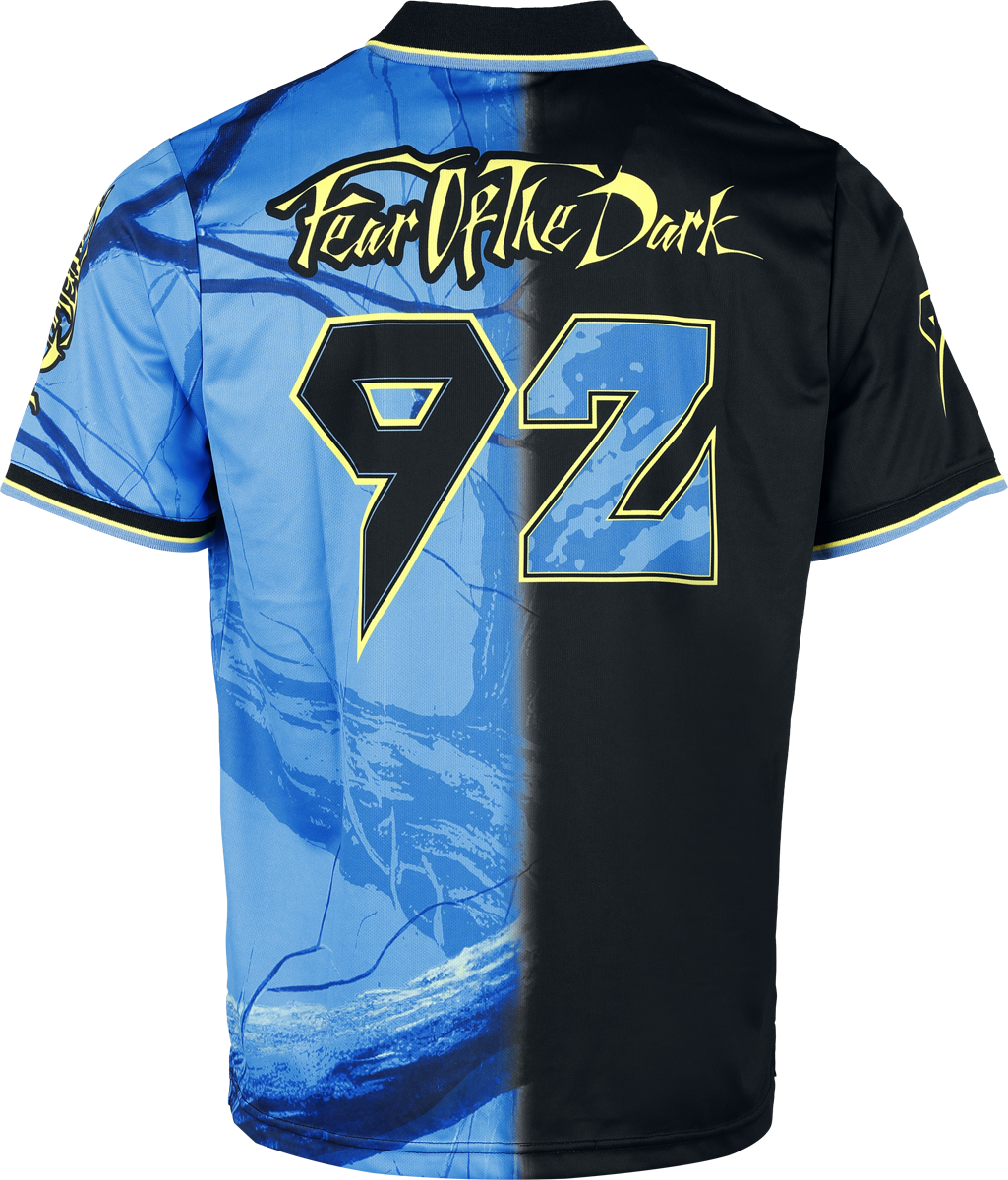 Jersey  de Iron Maiden - Fear Of The Dark Rock FC - S à L - pour Homme - noir - Iron Maiden - View 2