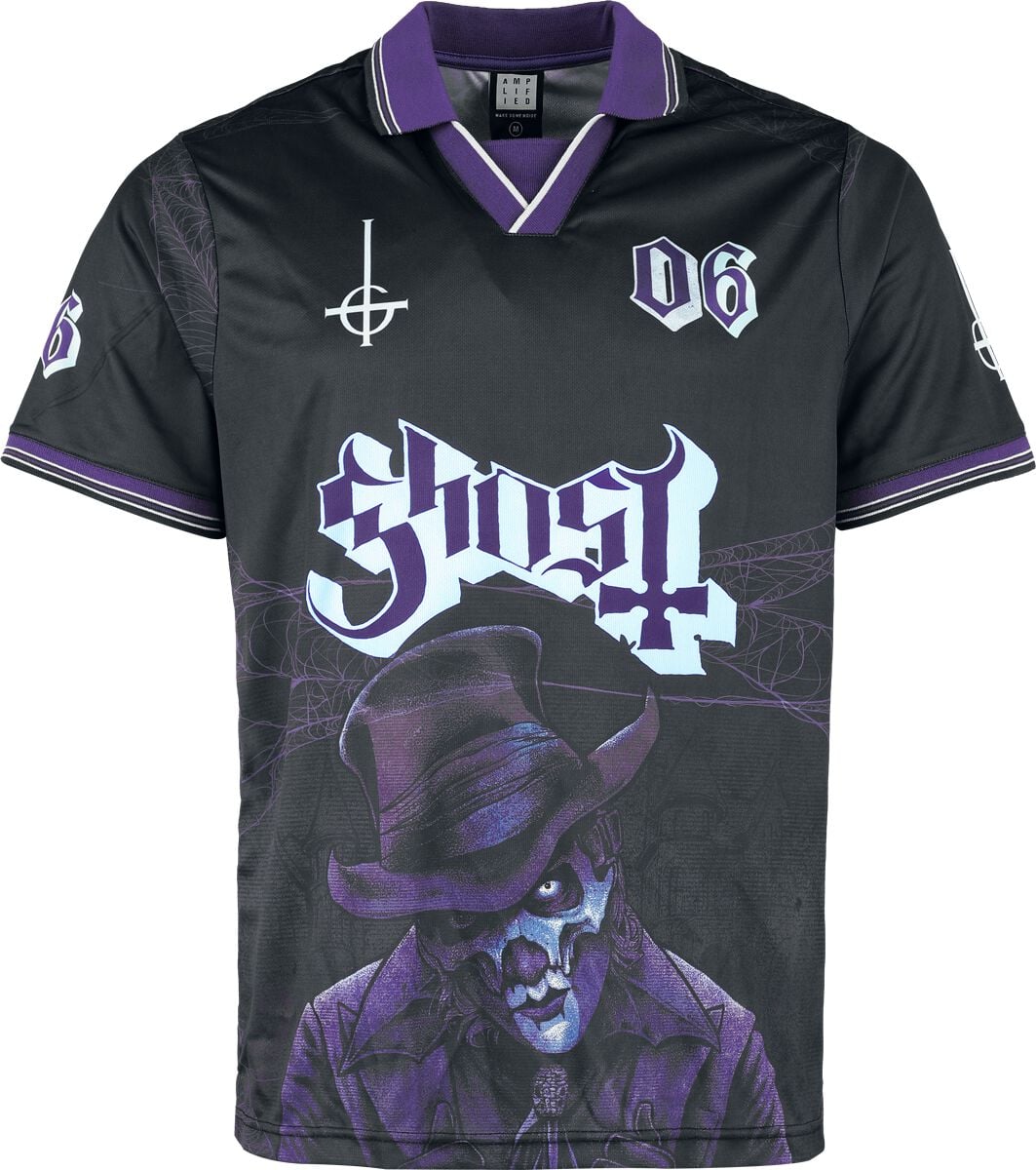 Jersey  de Ghost - Papa Rock FC - S à 4XL - pour Homme - noir - Ghost