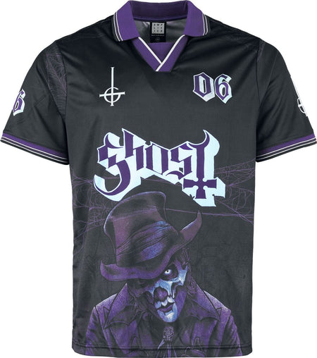 Jersey  de Ghost - Papa Rock FC - S à 4XL - pour Homme - noir - Ghost