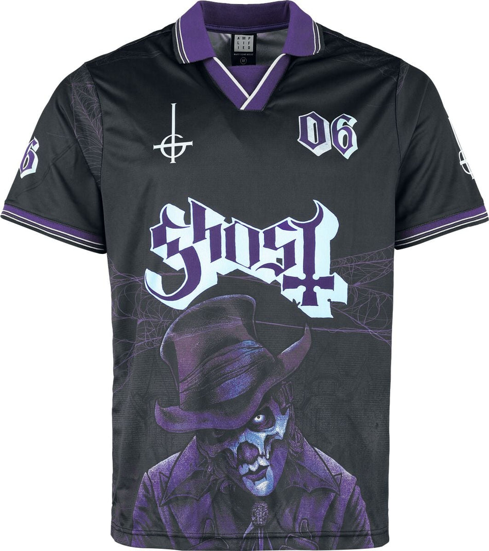 Jersey  de Ghost - Papa Rock FC - S à 4XL - pour Homme - noir - Ghost
