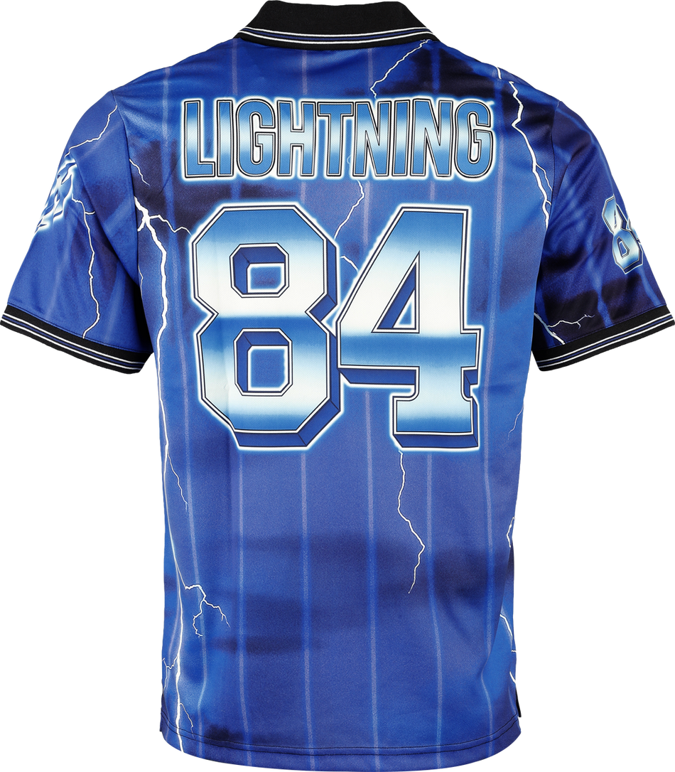 Jersey  de Metallica - Lightning Rock FC - M - pour Homme - bleu - metallica - View 2