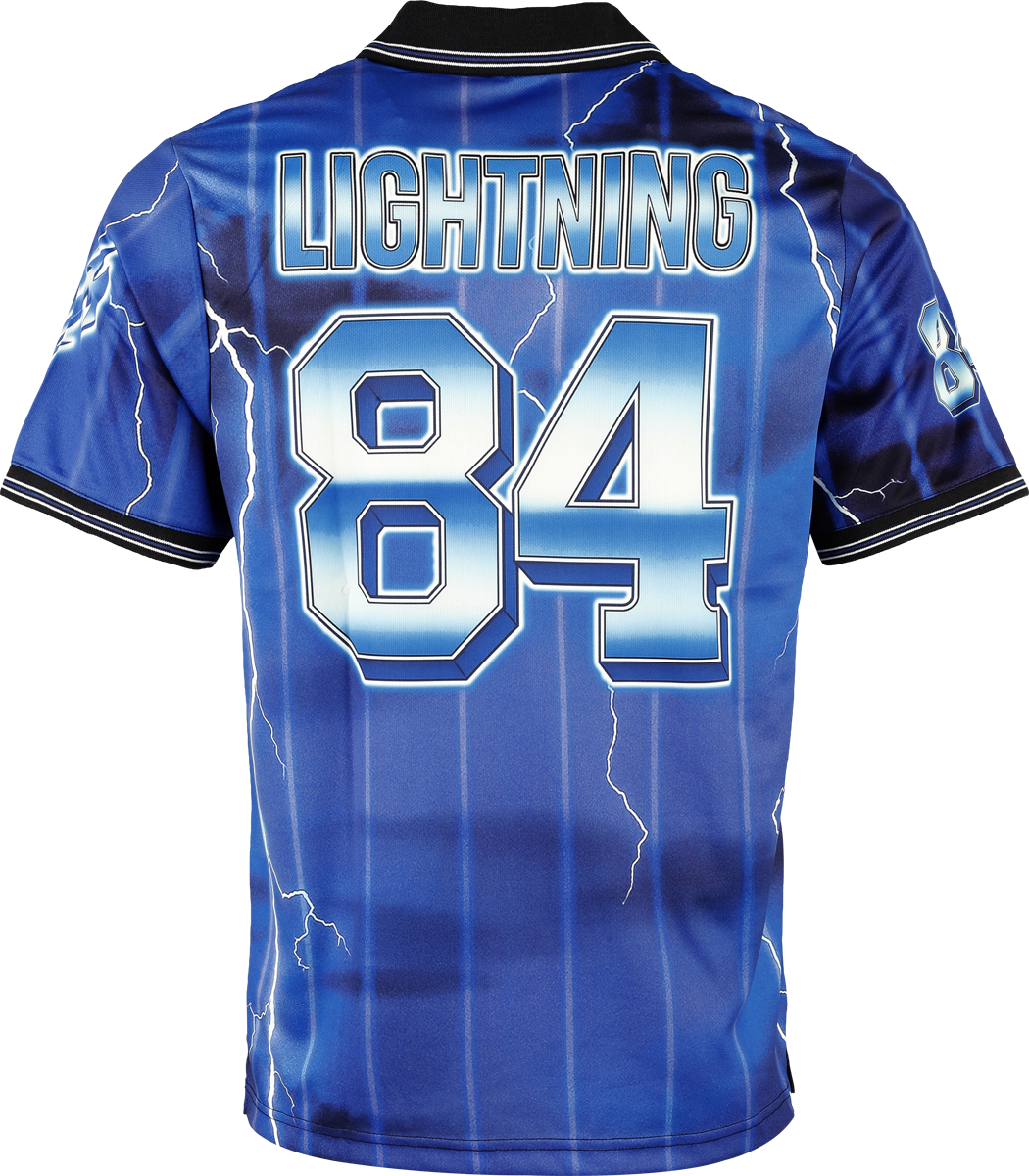 Jersey  de Metallica - Lightning Rock FC - M à 5XL - pour Homme - bleu - metallica - View 2