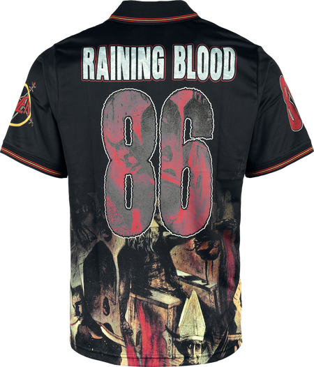 Jersey  de Slayer - Reign In Blood Rock FC - S à XL - pour Homme - noir - Slayer - View 2