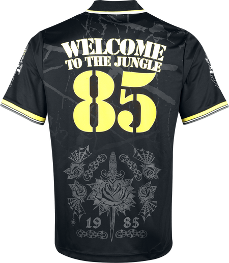 Jersey  de Guns N' Roses - Welcome To The Jungle Rock FC - S à 5XL - pour Homme - noir - Guns N' Roses - View 2