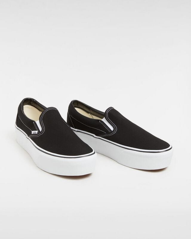 Baskets  de Vans - CLASSIC SLIP-ON STACKFORM - EU37 à EU41 - pour Femme - noir/blanc - Vans