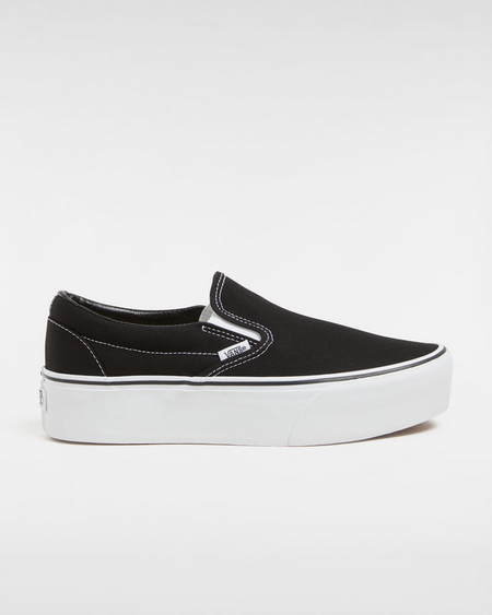 Baskets  de Vans - CLASSIC SLIP-ON STACKFORM - EU37 à EU41 - pour Femme - noir/blanc - Vans - View 2