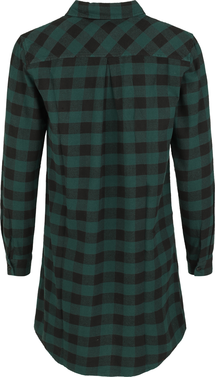 Chemisier  de RED by EMP - S à XXL - pour Femme - noir/vert - RED by EMP - View 2