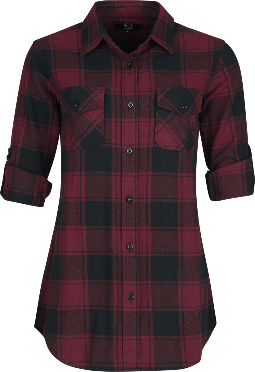 Chemisier  de RED by EMP - Baby Ride Easy Out - S à XXL - pour Femme - noir/rouge - RED by EMP - View 2