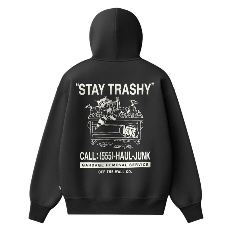 Sweat-shirt à capuche  de Vans - Trashy Pullover - S à XXL - pour Homme - noir - Vans - View 2