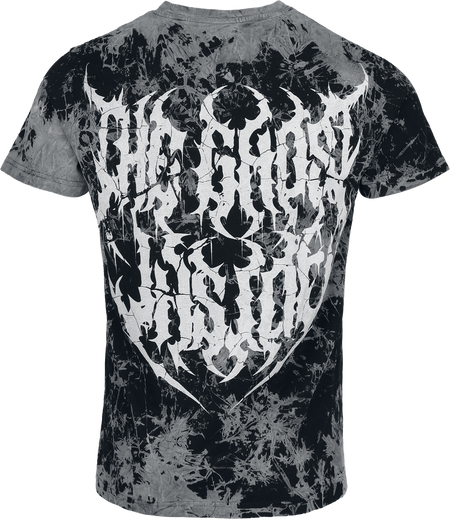 T-Shirt Manches courtes  de The Ghost Inside - Cracked Logo - S à 3XL - pour Homme - gris - The Ghost Inside - View 2