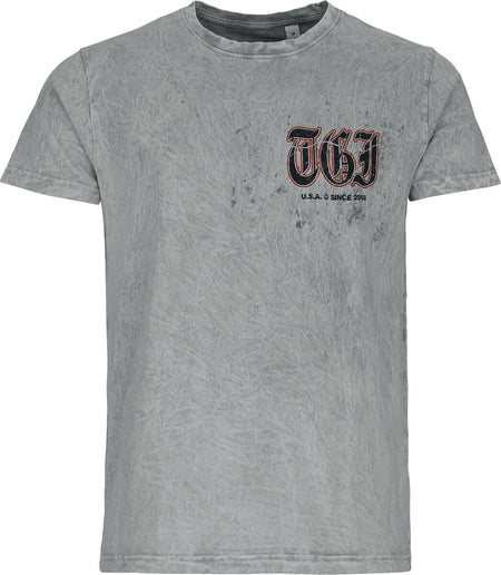 T-Shirt Manches courtes  de The Ghost Inside - Tiger Tat - S à 3XL - pour Homme - gris clair - The Ghost Inside