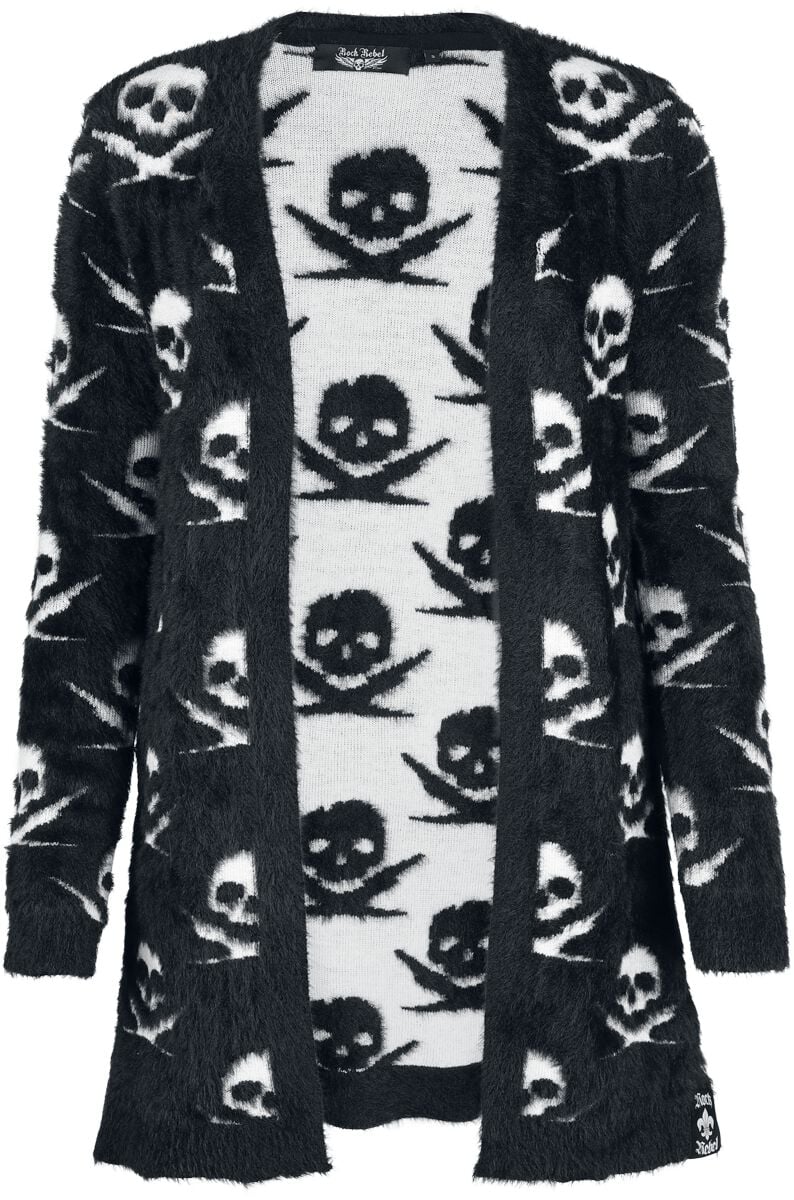 Gilets & Ponchos  de Rock Rebel by EMP - Rebels & Reapers - S à XXL - pour Femme - multicolore - Rock Rebel by EMP