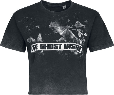 T-Shirt Manches courtes  de The Ghost Inside - Barbed Chain - S à XXL - pour Femme - gris - The Ghost Inside