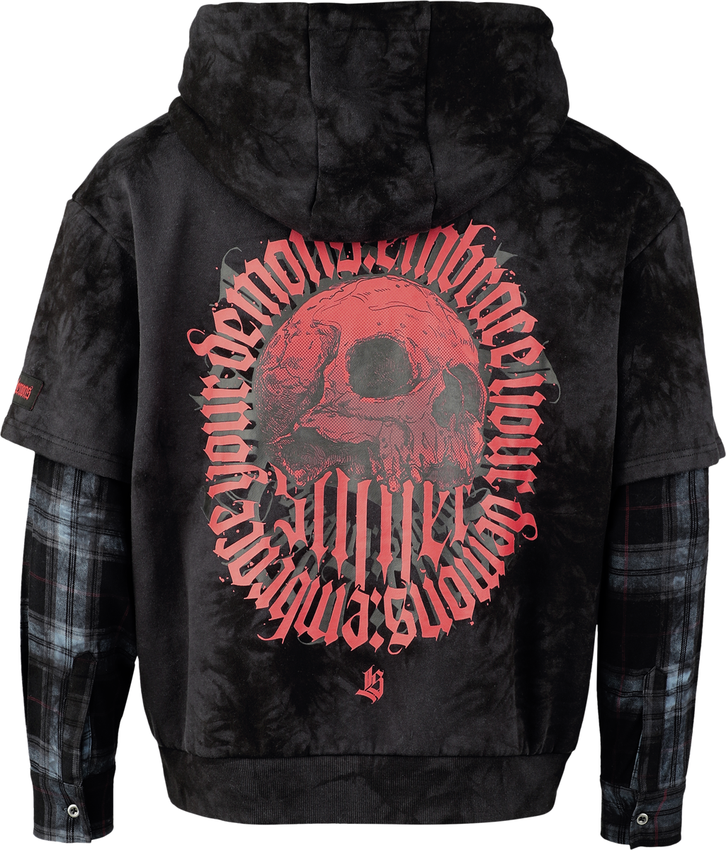 Sweat-shirt à capuche  de Rock Rebel by EMP - Lost Souls - S à XXL - pour Femme - multicolore - Rock Rebel by EMP - View 2