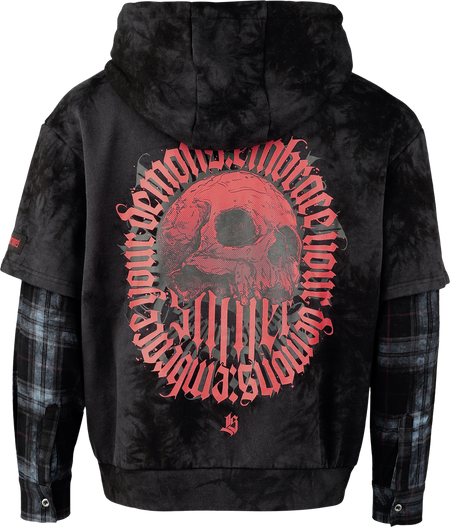 Sweat-shirt à capuche  de Rock Rebel by EMP - Lost Souls - S à XXL - pour Femme - multicolore - Rock Rebel by EMP - View 2