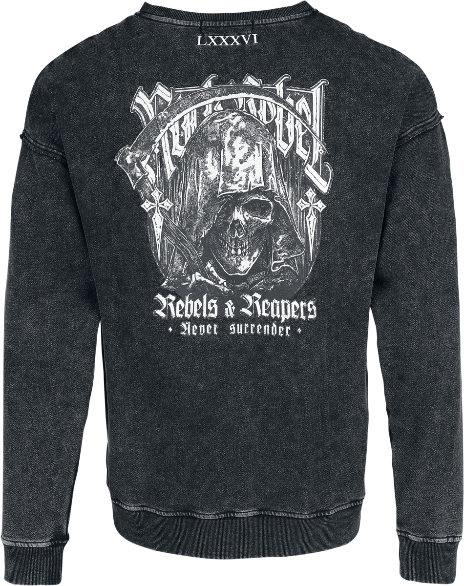 Sweat-shirt  de Rock Rebel by EMP - Rebels & Reapers - S à XXL - pour Homme - multicolore - Rock Rebel by EMP - View 2