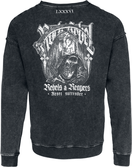 Sweat-shirt  de Rock Rebel by EMP - Rebels & Reapers - S à XXL - pour Homme - multicolore - Rock Rebel by EMP - View 2