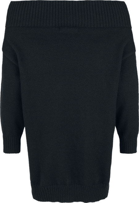 Pull tricoté  de Rock Rebel by EMP - Rebels & Reapers - S à XXL - pour Femme - noir - Rock Rebel by EMP - View 2