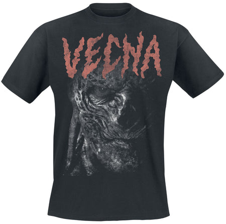 T-Shirt Manches courtes  de Stranger Things - Saison 5 - Vecna - S à 4XL - pour Homme - noir - Stranger Things