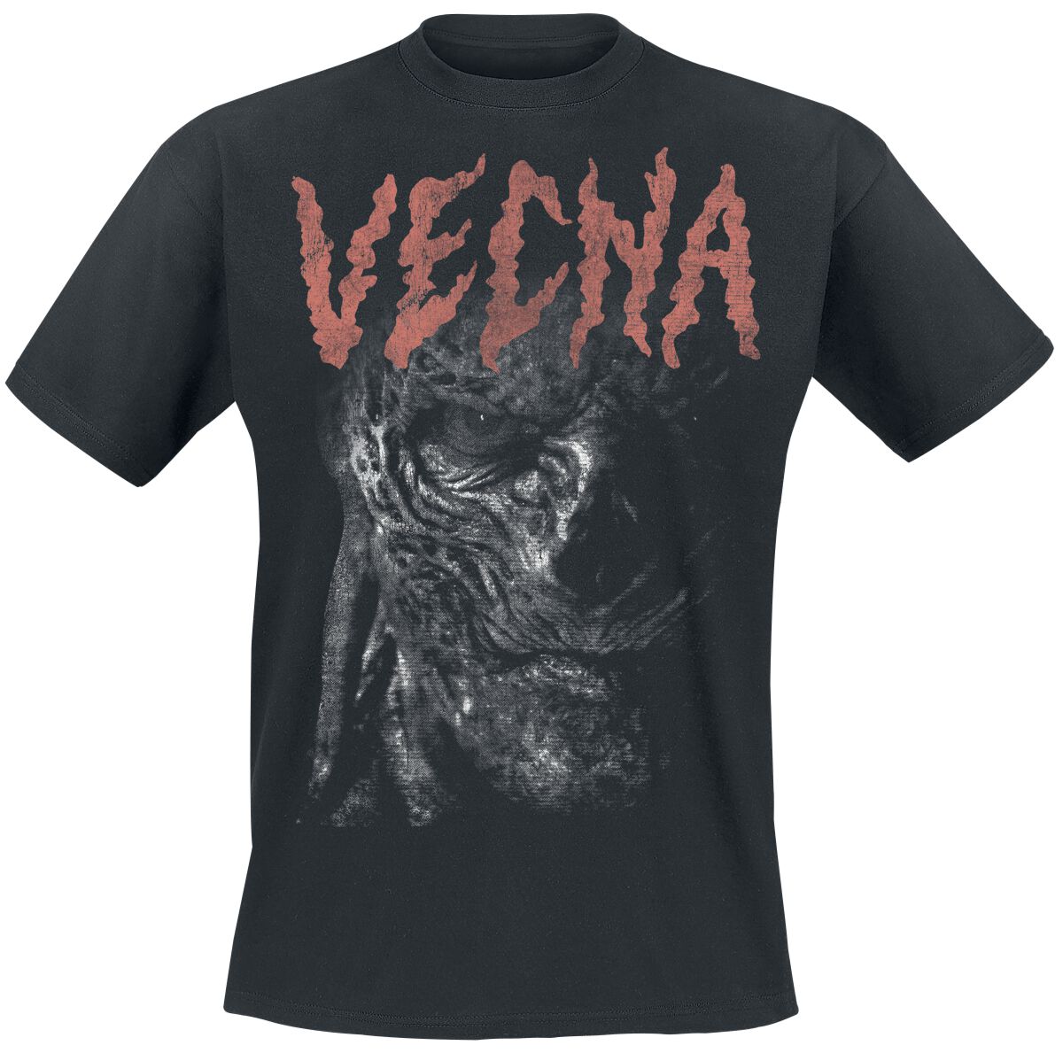 T-Shirt Manches courtes  de Stranger Things - Saison 5 - Vecna - S à 4XL - pour Homme - noir - Stranger Things