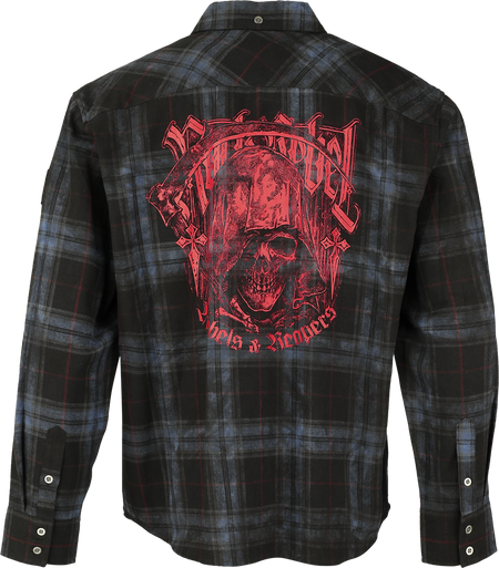 Chemise manches longues  de Rock Rebel by EMP - Rebels & Reapers - S à XXL - pour Homme - multicolore - Rock Rebel by EMP - View 2